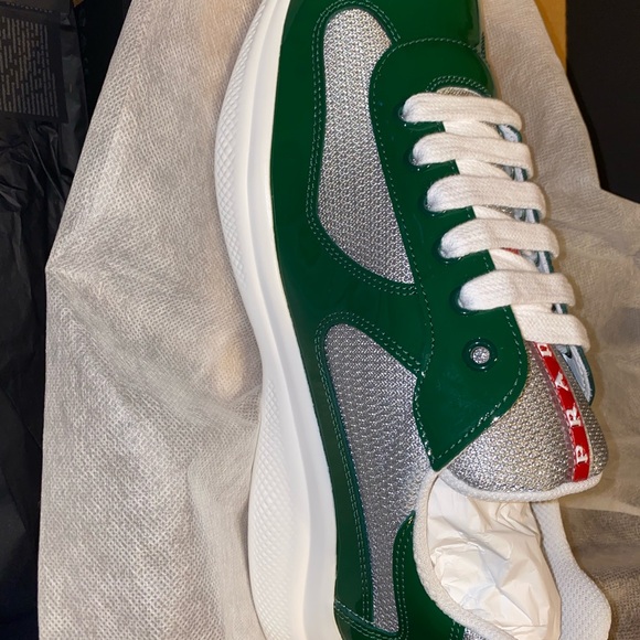 Men Prada Cup Sneakers. Brand new never worn, size 8 but fits like a size 10 - Picture 5 of 14